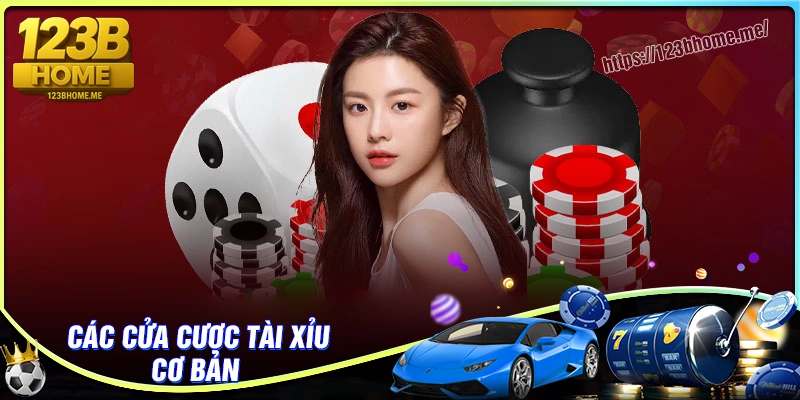 Các cửa cược phổ biến tại tài xỉu 123B