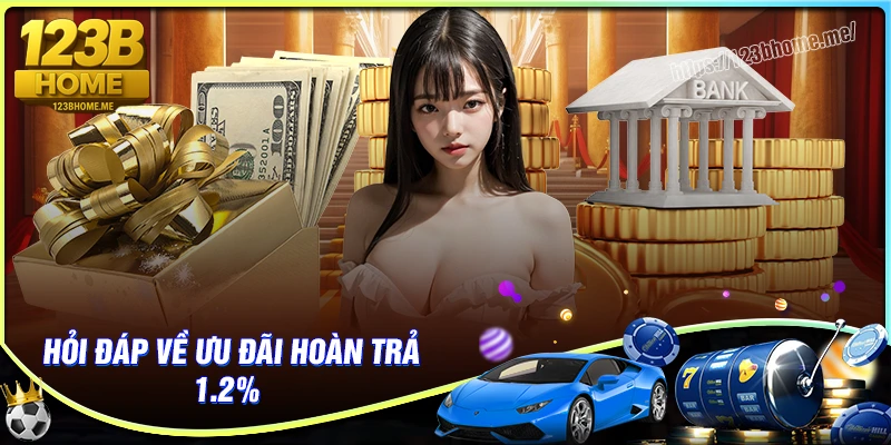 Một số câu hỏi về ưu đãi hoàn trả 1.2% tại 123B
